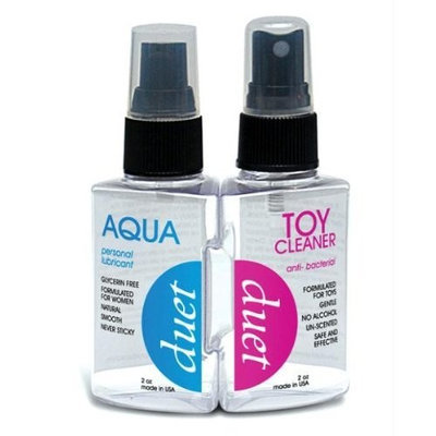 Consumer concepts inc Duet aqua glyercin free lubricant & toy cleaner