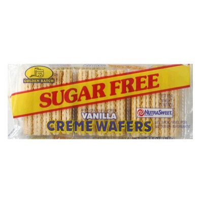 Golden Batch Sugar Free Vanilla Wafers, 5.5-Ounce (Pack of 12)