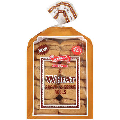 Schmidt's Schmidt?s Brown & Serve Wheat Rolls, 11 oz