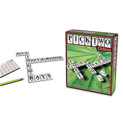 Outset Media Pick Two Deluxe Crossword Game Ages 8+, 1 ea