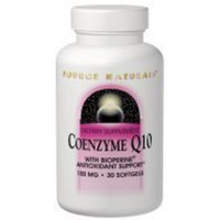 SOURCE NATURALS Coenzyme Q10 30mg with Bioperine¨ 30 SOFTGEL