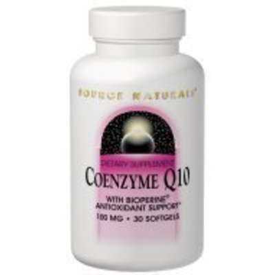 SOURCE NATURALS Coenzyme Q10 30mg with Bioperine¨ 30 SOFTGEL