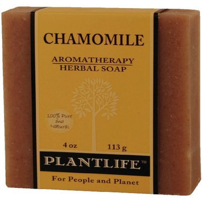 Plantlife Natural Body Care Plantlife Chamomile 100% Pure & Natural Aromatherapy Herbal Soap 4 oz 113g