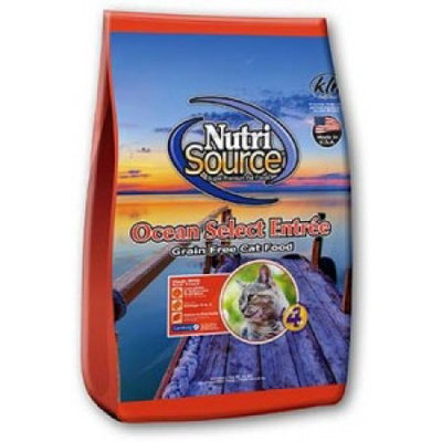 NutriSource Grain Free Ocean Select Entree Dry Cat Food