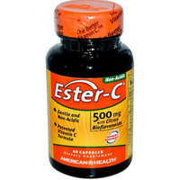 American Health Ester-C with Citrus Bioflavonoids 500 mg 60 Capsules