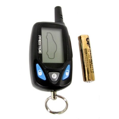 AUDIOVOX 5BCR07 LCD Alarm Remote Transmitter