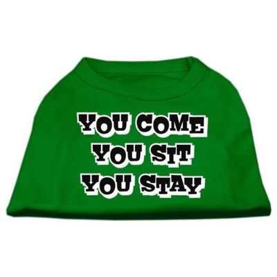 Ahi You Come You Sit You Stay Screen Print Shirts Emerald Green XXXL (20)