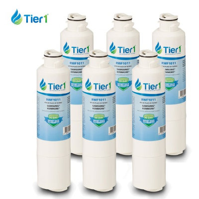 Tier1 Samsung DA29-00020B HAF-CIN/EXP Comparable Refrigerator Water Filter 6 Pack