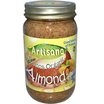 Artisana Organic Sattva Almond Butter, Lightly Roasted, 16 oz (454 g)