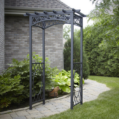 Round 5 Corporation Gazebo Penguin Aluminum Arbour - ROUND 5 CORPORATION