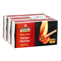Smart Living Kitchen Matches - 3 PK