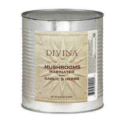 Divina Marinated Mushrooms with Garlic & Herbs