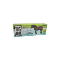 Fly Free Zone,Inc. HB-00003 Green Fly Free Zone Horse Leg Bands 4 Pack