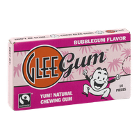 Glee Gum Pieces Bubblegum Flavor - 16 CT