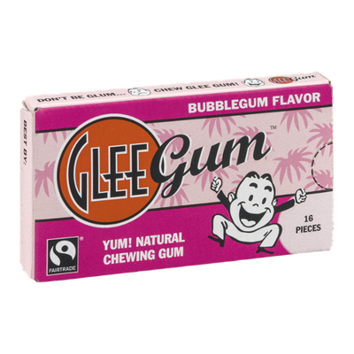 Glee Gum Pieces Bubblegum Flavor - 16 CT