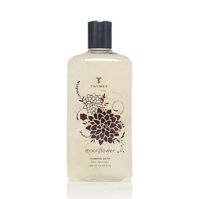 Thymes Liquid Foaming Bath, Moonflower, 12.25-Ounce Bottle