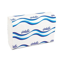 Windsoft Embossed C-Fold Paper Towels, White, 150/Pk