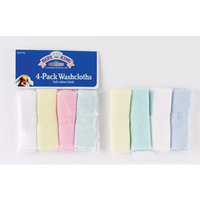 BABYKING WASHCLOTHS 4 PACK