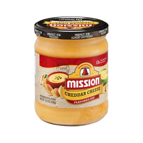 Mission Flavored Dip Cheddar Cheese