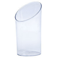 King Zak Ind Lillian Tablesettings 64561 Mini Clear Plastic Cylinder - 288 Per Case