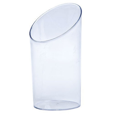 King Zak Ind Lillian Tablesettings 64561 Mini Clear Plastic Cylinder - 288 Per Case