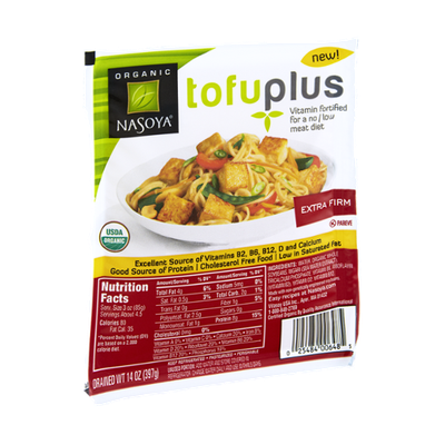NaSoya Organic Tofu Plus Extra Firm Tofu