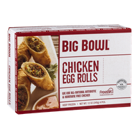 Big Bowl Egg Rolls Chicken - 4 CT