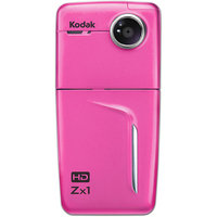 Kodak Zx1 Pink Pocket Video Camera with 2.4