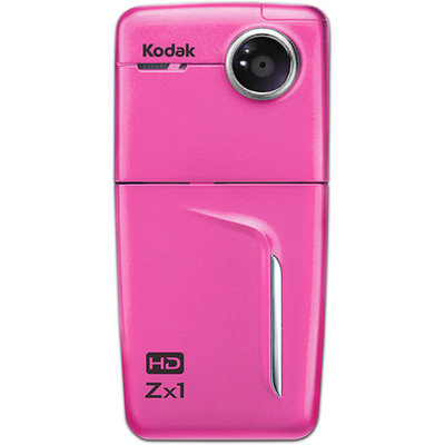 Kodak Zx1 Pink Pocket Video Camera with 2.4