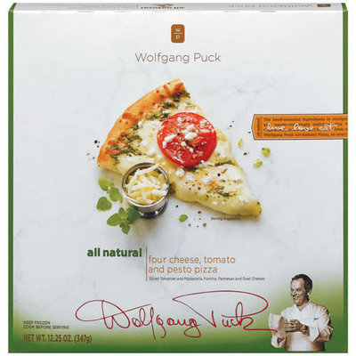 Wolfgang Puck: Four Cheese Tomato & Pesto Pizza, 12.25 Oz