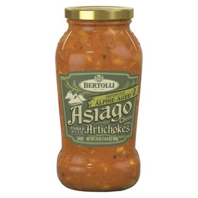 Bertolli® Asiago Cheese Paired with Artichoke Sauce