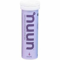 Nuun Hydration Tablets and Water Bottle Grape Case of 8 20 oz
