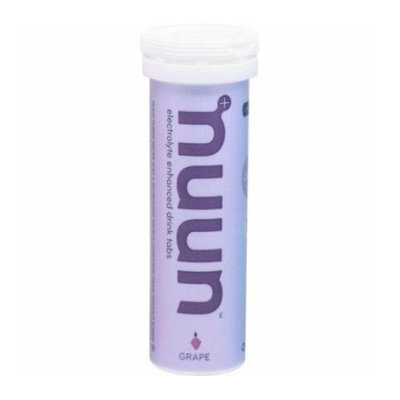 Nuun Hydration Tablets and Water Bottle Grape Case of 8 20 oz