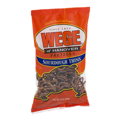 Wege of Hanover Pretzels Sourdough Thins