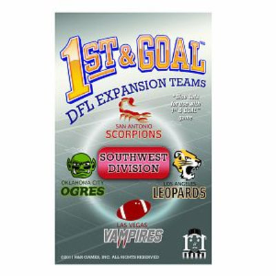 R and R Games 1st & Goal Expansion #6 - Southwest Division, 1 ea
