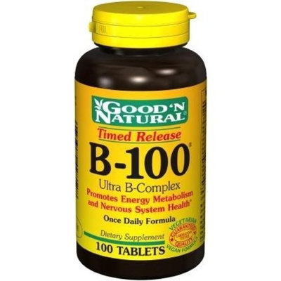 Good 'N Natural - B-100 Ultra B-Complex Time Release - 100 Tablets