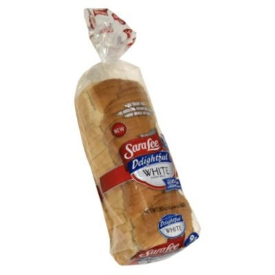 Sara Lee Delightful White Bakery Bread, 20 oz (1 lb 4 oz) 567 g