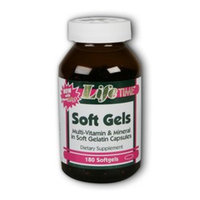 Life Time Lifetime Mutli-Vitamin and Mineral Softgels -- 180 Softgels