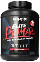 Dymatize Elite Primal Diet Supplement, Fruit Punch, 4.1 Pound