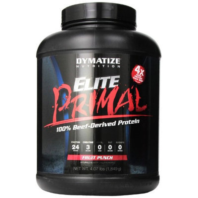 Dymatize Elite Primal Diet Supplement, Fruit Punch, 4.1 Pound