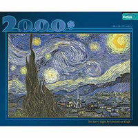 Buffalo Games Starry Night 2000 pc Jigsaw Puzzle Ages 10+