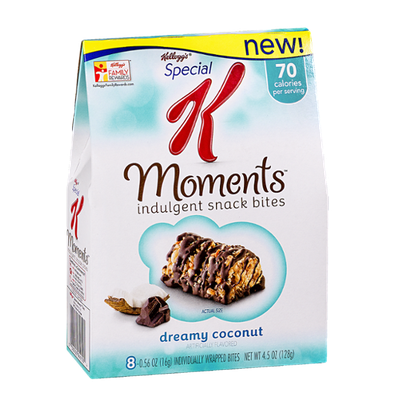 Special K® Kellogg's Moments Indulgent Snack Bites Dreamy Coconut