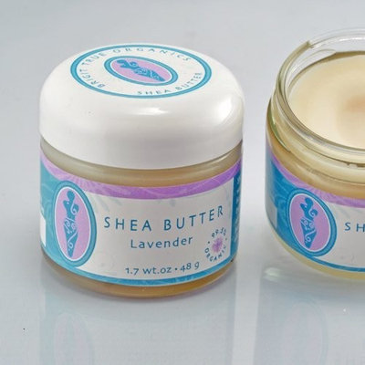 Brigit True Organics- LAVENDER Shea Butter, 1.7 oz. (99.5% ORGANIC)