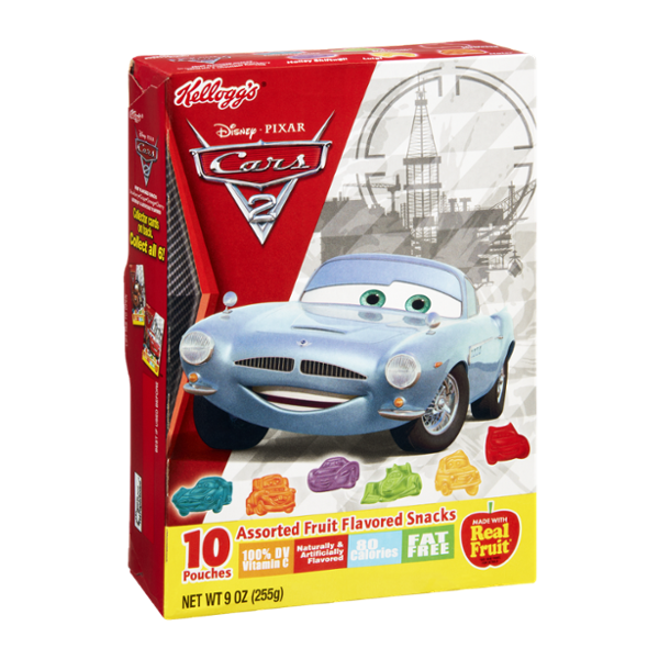kellogg's cars fruit snacks