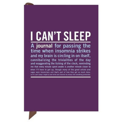 Knock Knock Mini Inner-Truth Journal, I Can't Sleep, 4 x 5.75 Inches (50077) (Mini IT)