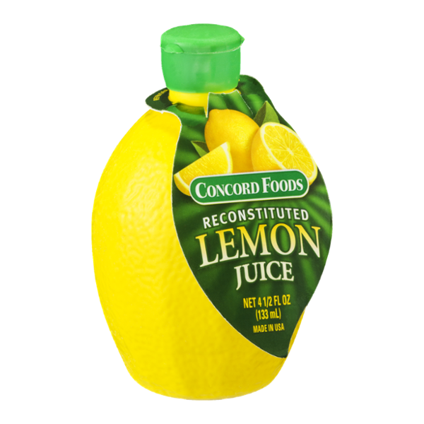 Concord Foods Reconstituted Lemon Juice Reviews 2019