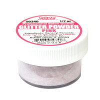 1/2 Ounce Pink - Glitter Acrylic Powder by Sassi for Beautiful Nails