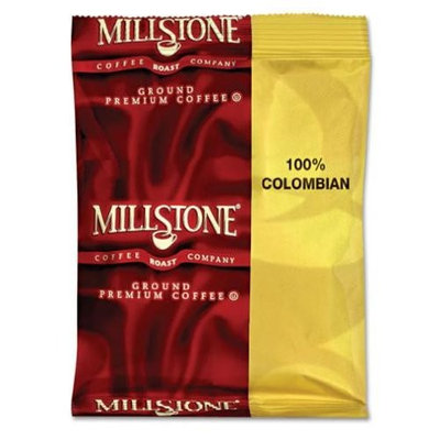 Folgers Millstone 64102 Gourmet Colombian Coffee, 1 3/4 oz Packet, 40/Carton