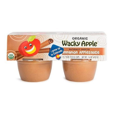 Wacky Apple BCA22502 Og1 AppleSauce Cinnamon 6 x 4 Pack