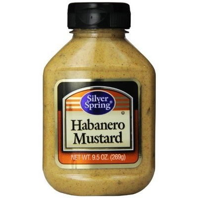 Silver Springs Habanero Mustard, 9.5-Ounce (Pack of 9)
